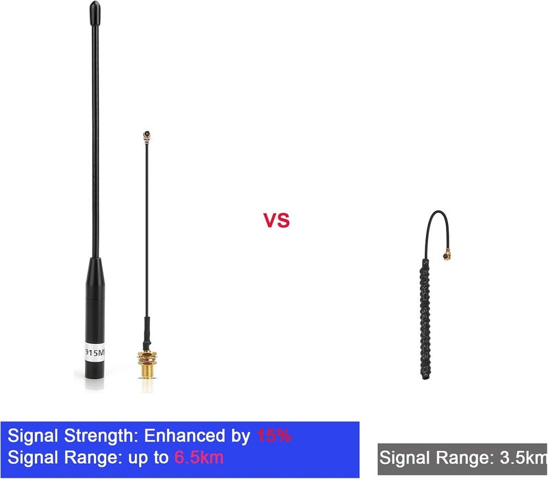 MakerHawk 915MHz Antenna 10dBi Gain for Meshtastic LoRa Long Range Soft Whip Antenna, 17cm Omni SMA Male Black (1 Pack) - Image 5